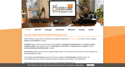 Desktop Screenshot of pfister-schreibservice.de